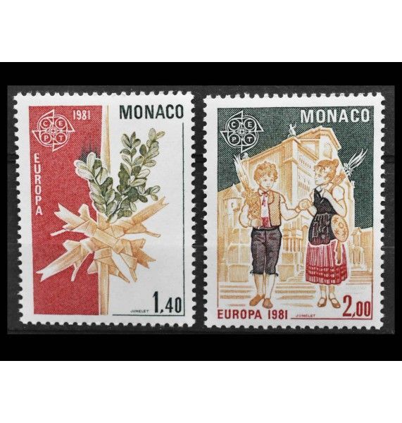 Монако 1981 г. "Европа: Фольклор" Монако 1981 г. "Европа: Фольклор"