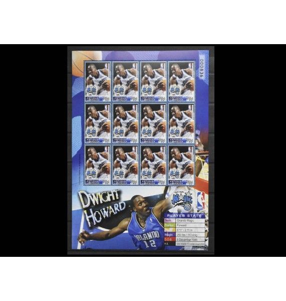 Антигуа и Барбуда 2005 г. "Игроки NBA - Дуайт Ховард" Антигуа и Барбуда 2005 г. "Игроки NBA - Дуайт Ховард"