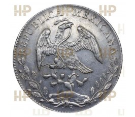 Мексика 8 реалов 1892 г. Go RS
