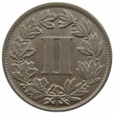 Мексика 2 сентаво 1883 г.