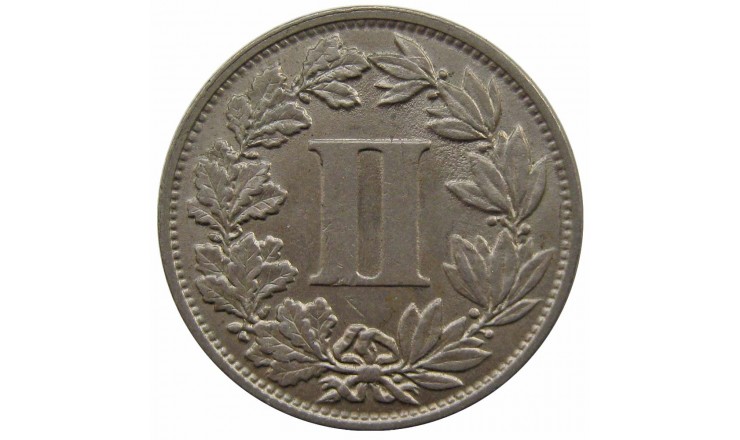 Мексика 2 сентаво 1883 г.