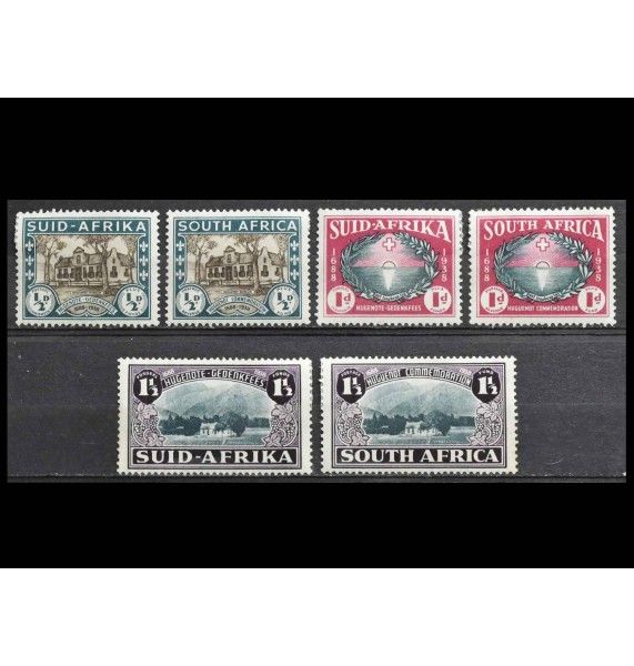 ЮАР 1939 г. "250-летие высадки гугенотов в Южной Африке" ЮАР 1939 г. "250-летие высадки гугенотов в Южной Африке"