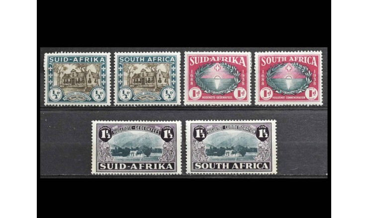 ЮАР 1939 г. "250-летие высадки гугенотов в Южной Африке"