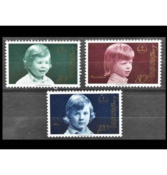 Лихтенштейн 1975 г. "Принцы и принцессы"