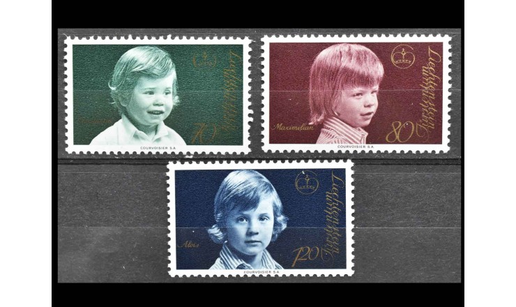 Лихтенштейн 1975 г. "Принцы и принцессы"
