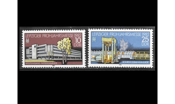 ГДР 1982 г. "Лейпцигская весенняя ярмарка"