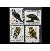 ГДР 1982 г. "Охраняемые птицы"