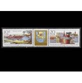 ГДР 1982 г. "Юношеская выставка почтовых марок, Шверин" (купон)