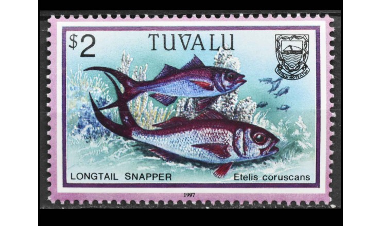 Тувалу 1997 г. "Рыбы"