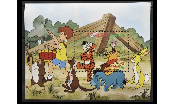 Ангилья 1982 г. "Столетие со дня рождения А. А. Милна"