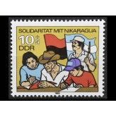 ГДР 1983 г. "Солидарность с Никарагуа"