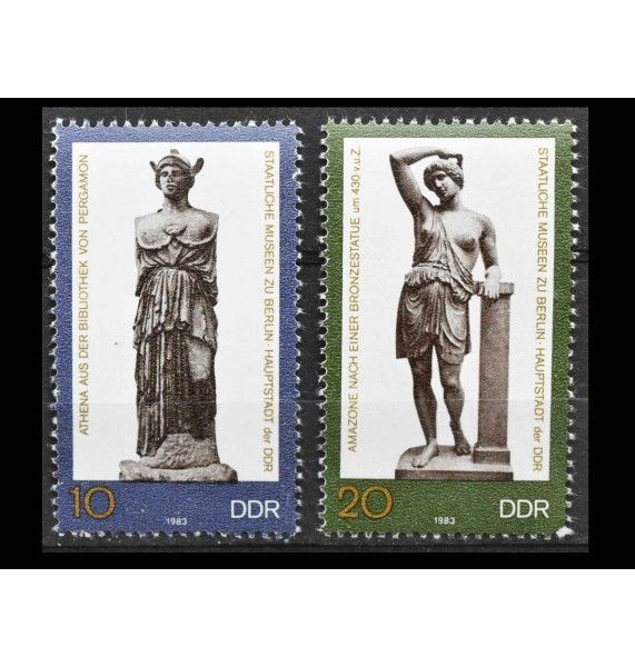 ГДР 1983 г. "Произведения искусства"