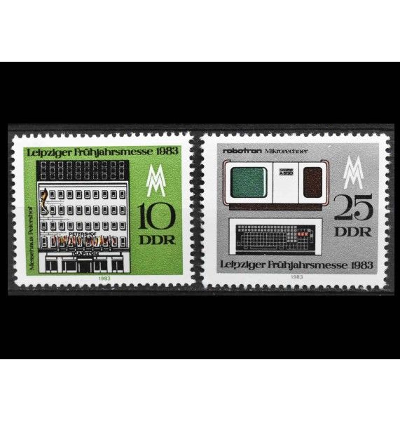 ГДР 1983 г. "Лейпцигская весенняя ярмарка"