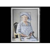 Гамбия 2002 г. "В память о королеве Елизавете, королеве-матери"    