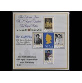 Гамбия 2001 г. "101-й день рождения королевы Елизаветы, королевы-матери"    