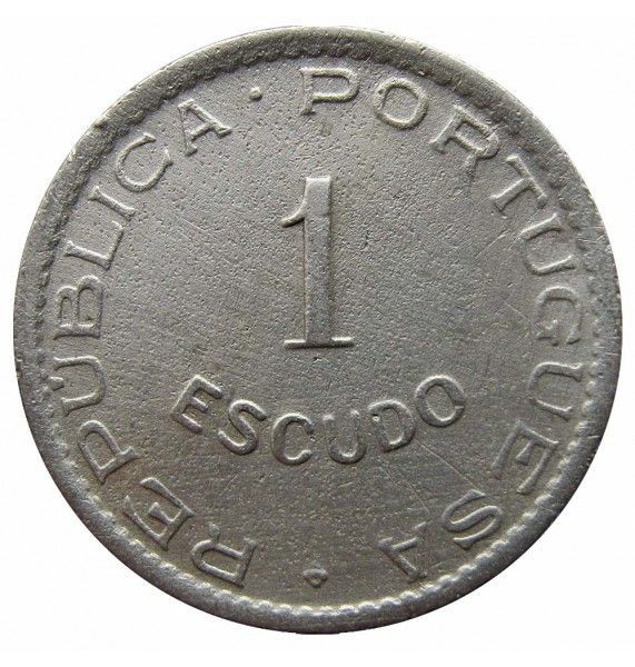 Мозамбик 1 эскудо 1951 г.