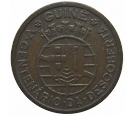 Португальская Гвинея 50 сентаво 1946 г. (500 лет открытию Гвинеи) Португальская Гвинея 50 сентаво 1946 г. (500 лет открытию Гвинеи)