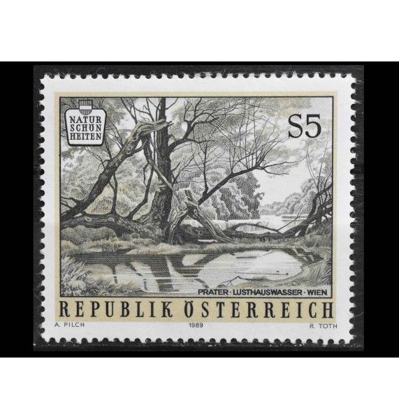 Австрия 1989 г. "Живописные красоты Австрии"