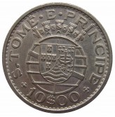 Сан-Томе и Принсипи 10 эскудо 1971 г.