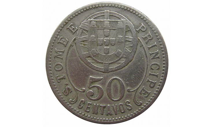 Сан-Томе и Принсипи 50 сентаво 1929 г.