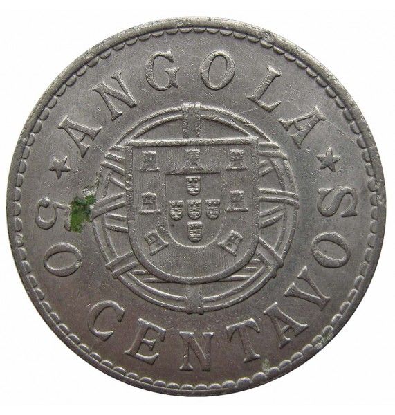 Ангола 50 сентаво 1922 г.