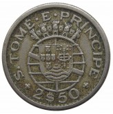 Сан-Томе и Принсипи 2,5 эскудо 1962 г.