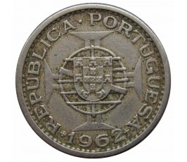Сан-Томе и Принсипи 2,5 эскудо 1962 г. Сан-Томе и Принсипи 2,5 эскудо 1962 г.