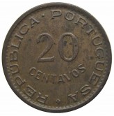 Ангола 20 сентаво 1948 г. (300 лет войне за Независимость) 