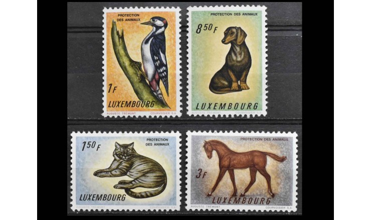 Люксембург 1961 г. "Защита животных"