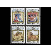 Багамские острова 1988 г. "Открытие Америки"
