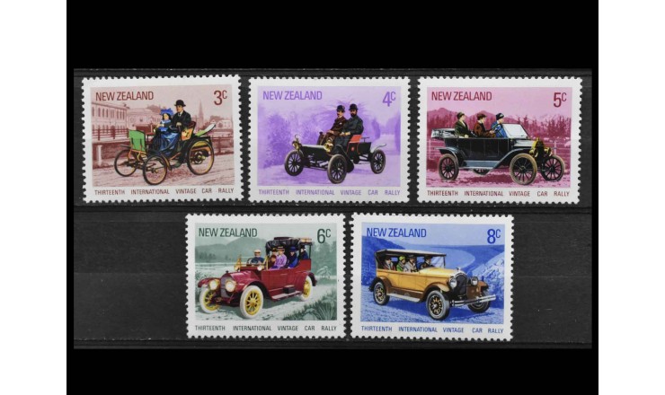 Новая Зеландия 1972 г. "13-е Международное Ралли винтажных автомобилей"