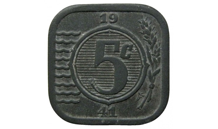 Нидерланды 5 центов 1941 г.