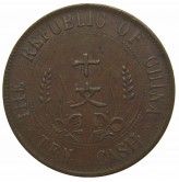 Китай (Республика) 10 кэш 1912 г.