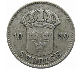 Швеция 25 эре 1939 г.