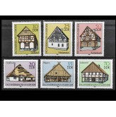 ГДР 1981 г. "Фахверковые дома"