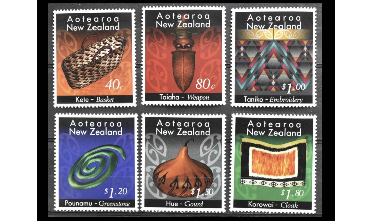Новая Зеландия 1996 г."Ремесла Маори"