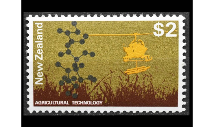 Новая Зеландия 1970 г. "Сельскохозяйственные технологии"