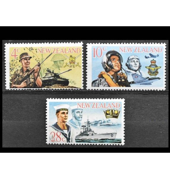 Новая Зеландия 1968 г. "Вооруженные силы"
