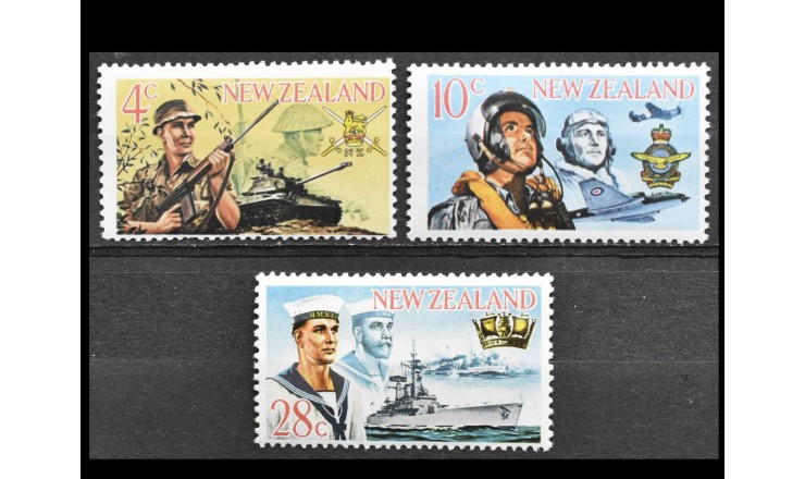 Новая Зеландия 1968 г. "Вооруженные силы"