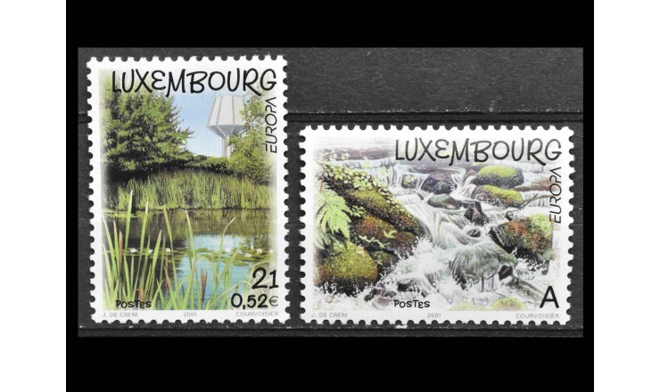 Люксембург 2001 г. "Европа: Вода - природное сокровище"