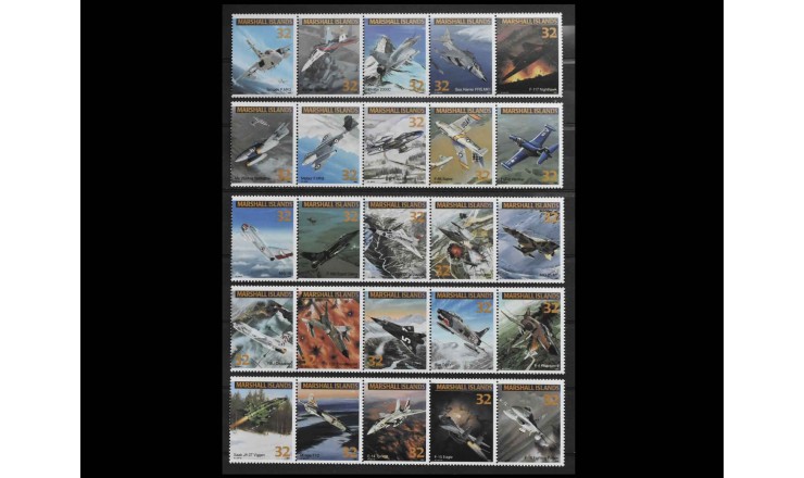 Маршалловы Острова 1995 г. "Истребители"