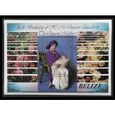 Белиз 1985 г. "Встреча глав правительств стран Содружества, Нассау" (надпечатка)