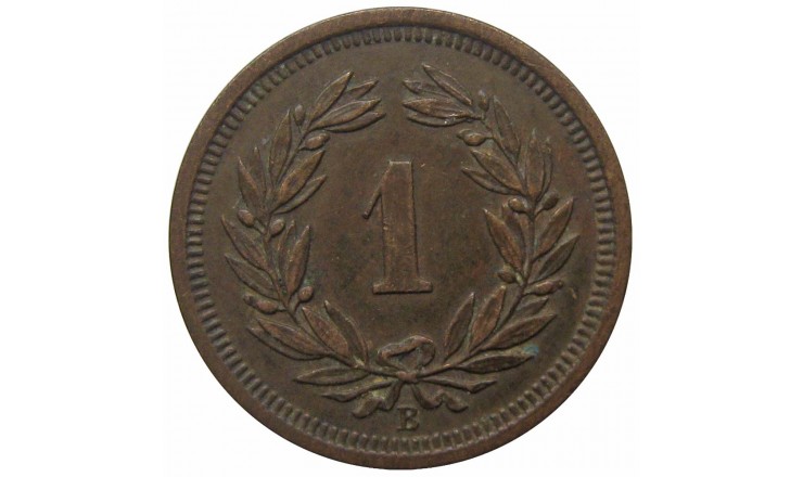 Швейцария 1 раппен 1919 г.