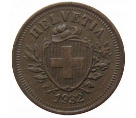 Швейцария 1 раппен 1932 г.