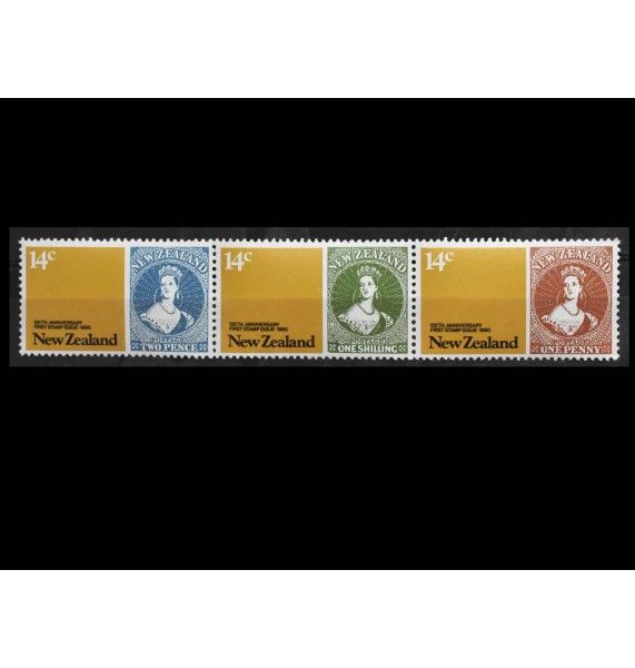 Новая Зеландия 1980 г. "125 лет первой почтовой марке Новой Зеландии"