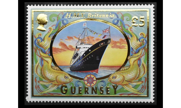 Гернси 1998 г. "Морское наследие"