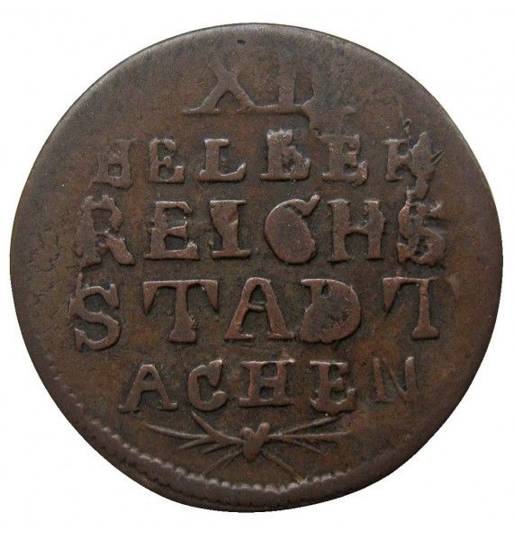Ахен 12 геллеров 1792 г.