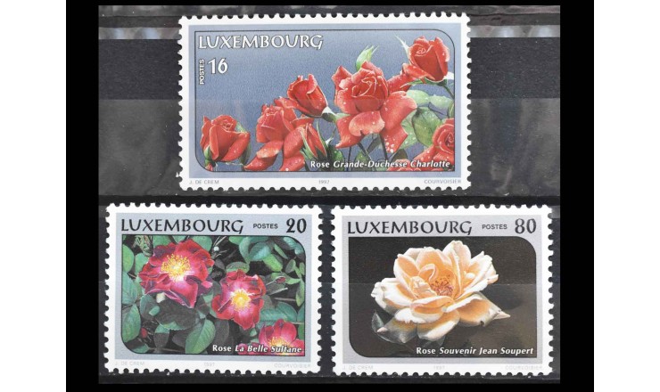 Люксембург 1997 г. "Всемирный конгресс общества розоводов"