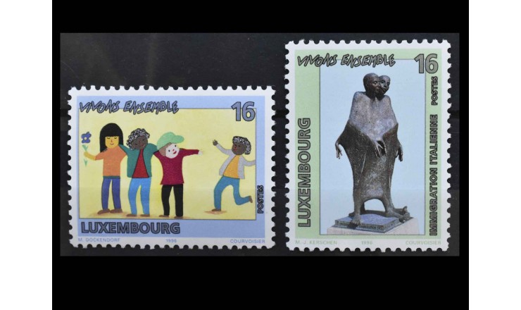 Люксембург 1996 г. "Давайте жить вместе"