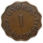 Кипр 1 пиастр 1943 г.